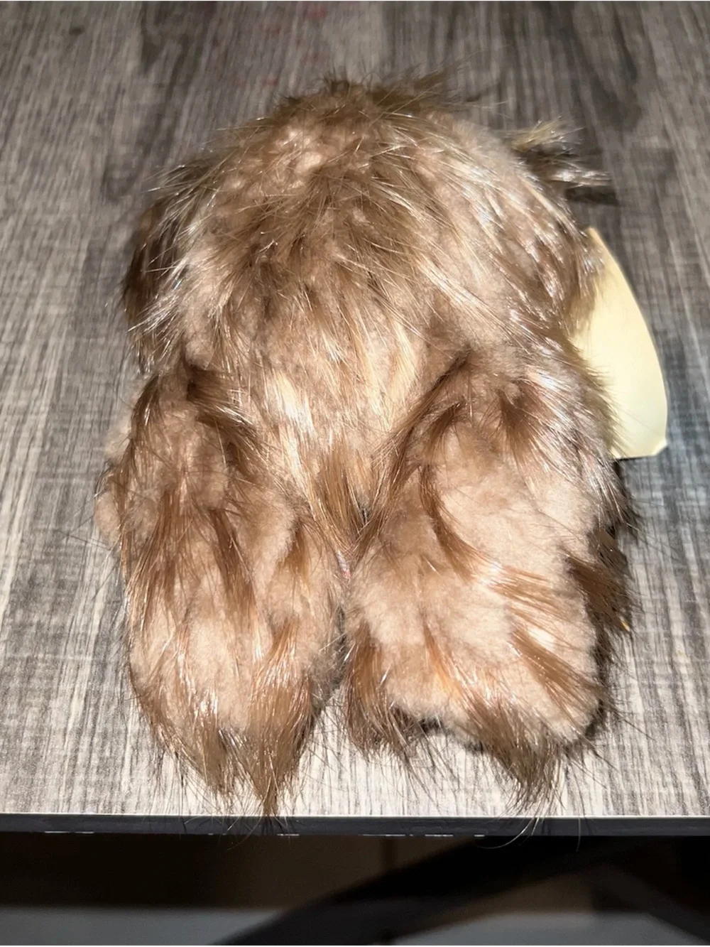 Vintage Arctic Frog Fur Plush Cheryl’s Custom Furs Handmade Alaska RARE